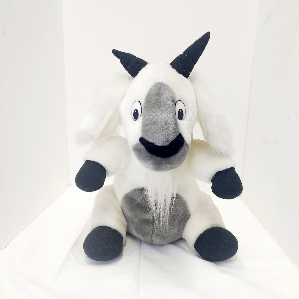 Vintage 1996 Fable Toy Corp Goat Plush 14"